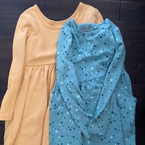 Cat & Jack Set of 2 Girls Sweater Dress with Pockets